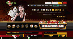 Desktop Screenshot of dominobet.com